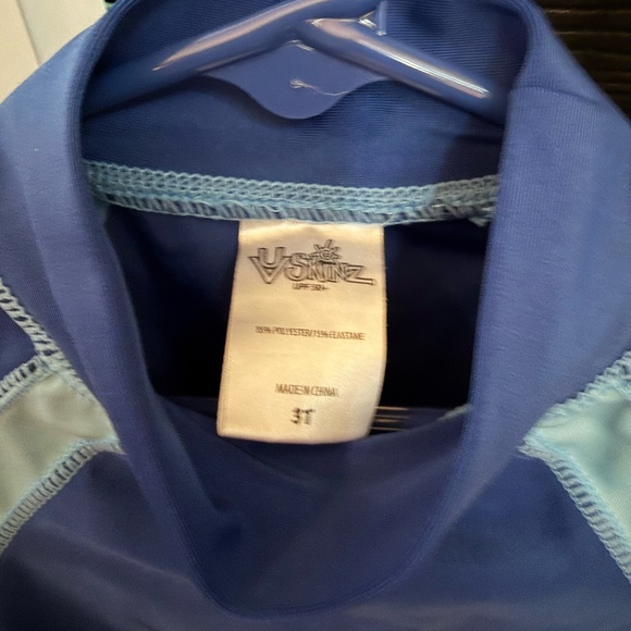 U.S. Swim / U.S. Skinz Blue Submarine Rash Guard – 3T - Picture 2 of 3